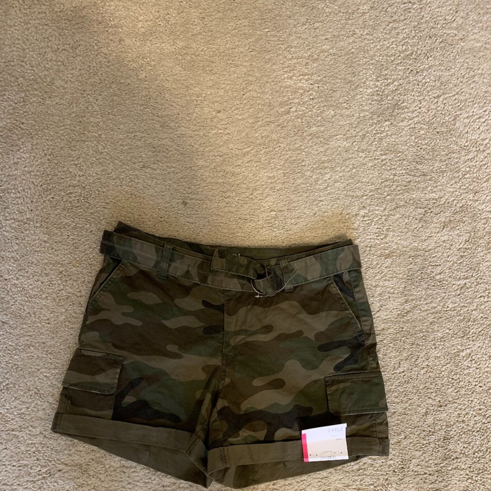 camouflage kids shorts